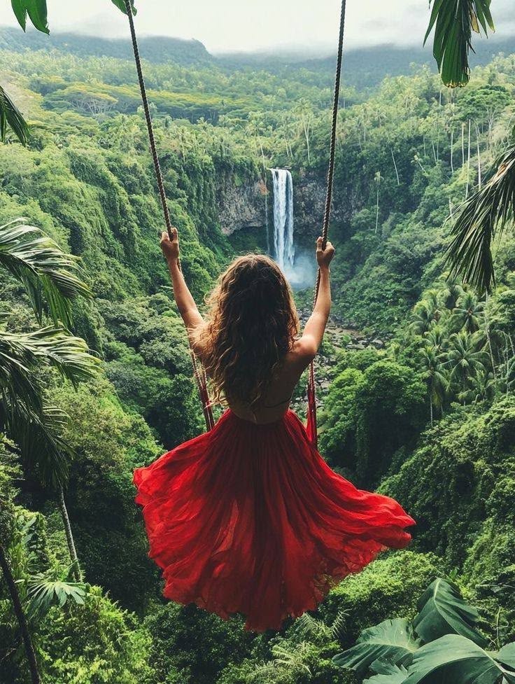 Kintamani/Mount Batur, Ubud sightseeing, Tegenungan Waterfall, Coffee Plantation & Bali Swing.
